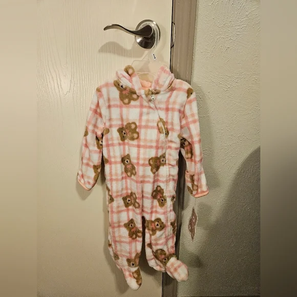Little Beginnings Fleece Onesie - Picture 1 of 3